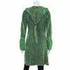 Aari Lace Embroidered Coat with Pixie Hood-Siesta Crafts