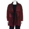 Stonewash Fringed Cowboy Coat-Siesta Crafts
