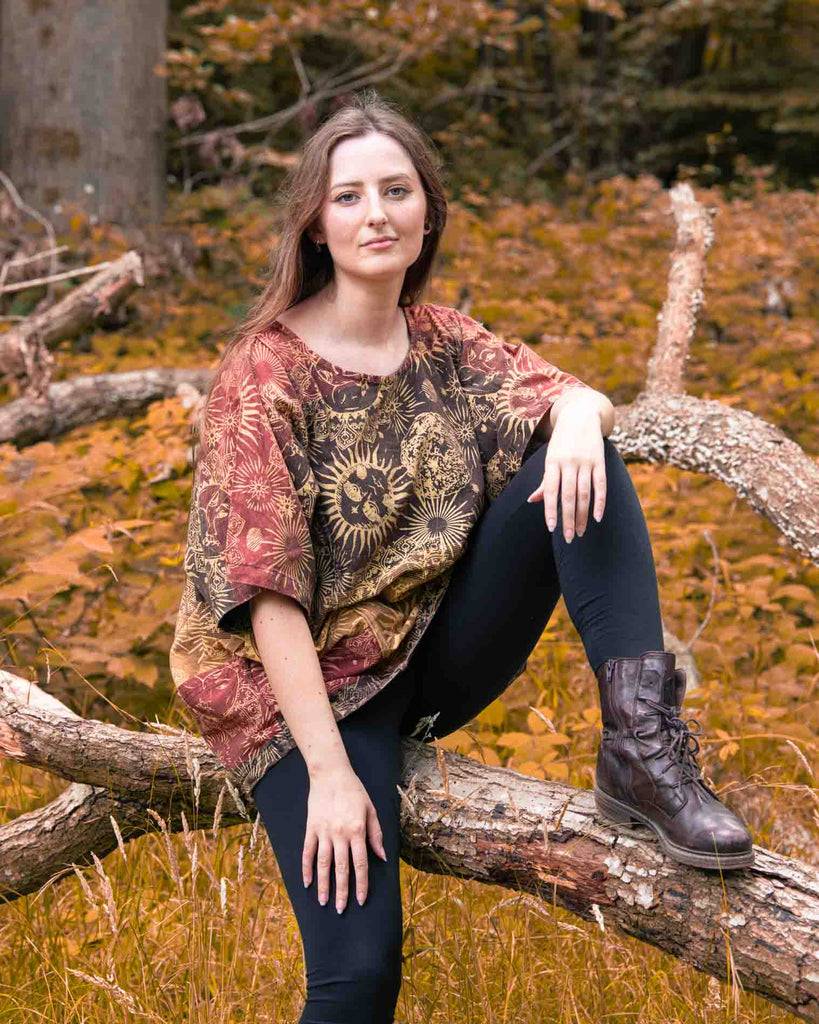 Sun and Moon Artist Smock Top-Siesta Crafts