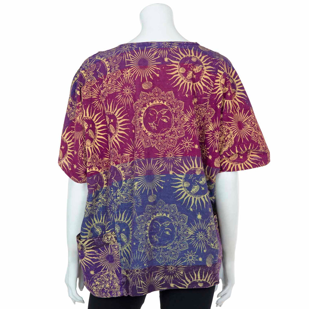 Sun and Moon Artist Smock Top-Siesta Crafts