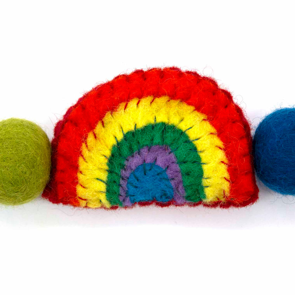 String of Felt Rainbows-Home Décor-Siesta Crafts