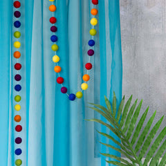 String of Felt Balls-Siesta Crafts