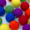 String of Felt Balls-Siesta Crafts