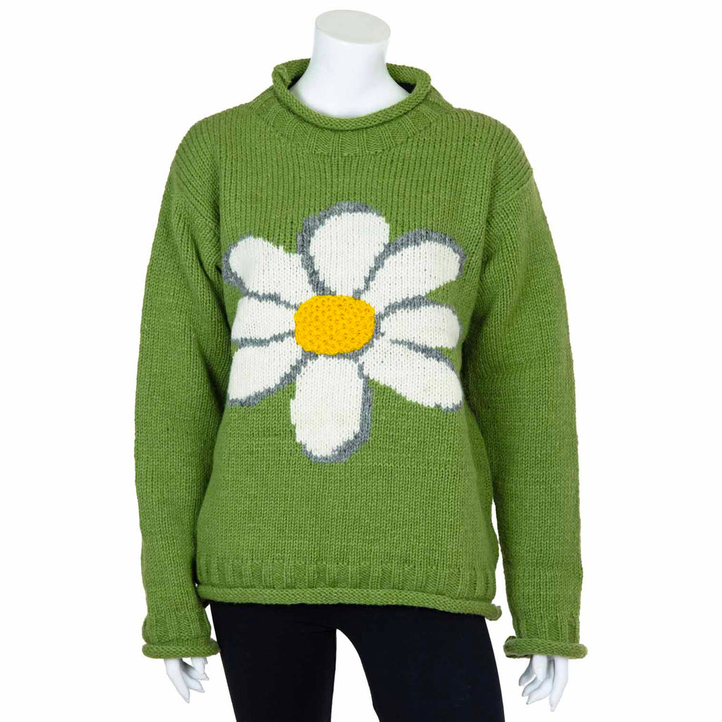 Daisy Wool Fleece Lined Jumper-Siesta Crafts
