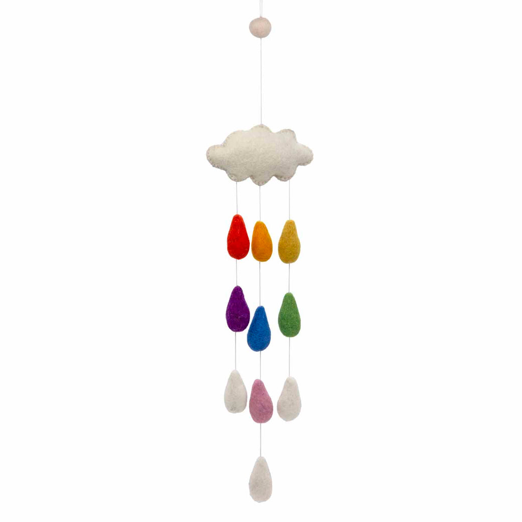 Rainbow Cloud Felt Hanging-Siesta Crafts