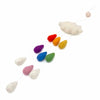 Rainbow Cloud Felt Hanging-Siesta Crafts