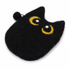 Black Cat Felt Coin Purse-Siesta Crafts