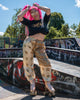 Drawstring Recycled Sari Trousers-Siesta Crafts