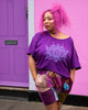 Recycled Sari Patch Shorts-Siesta Crafts