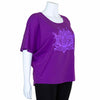 Lotus Yoga Slouch Top-Siesta Crafts
