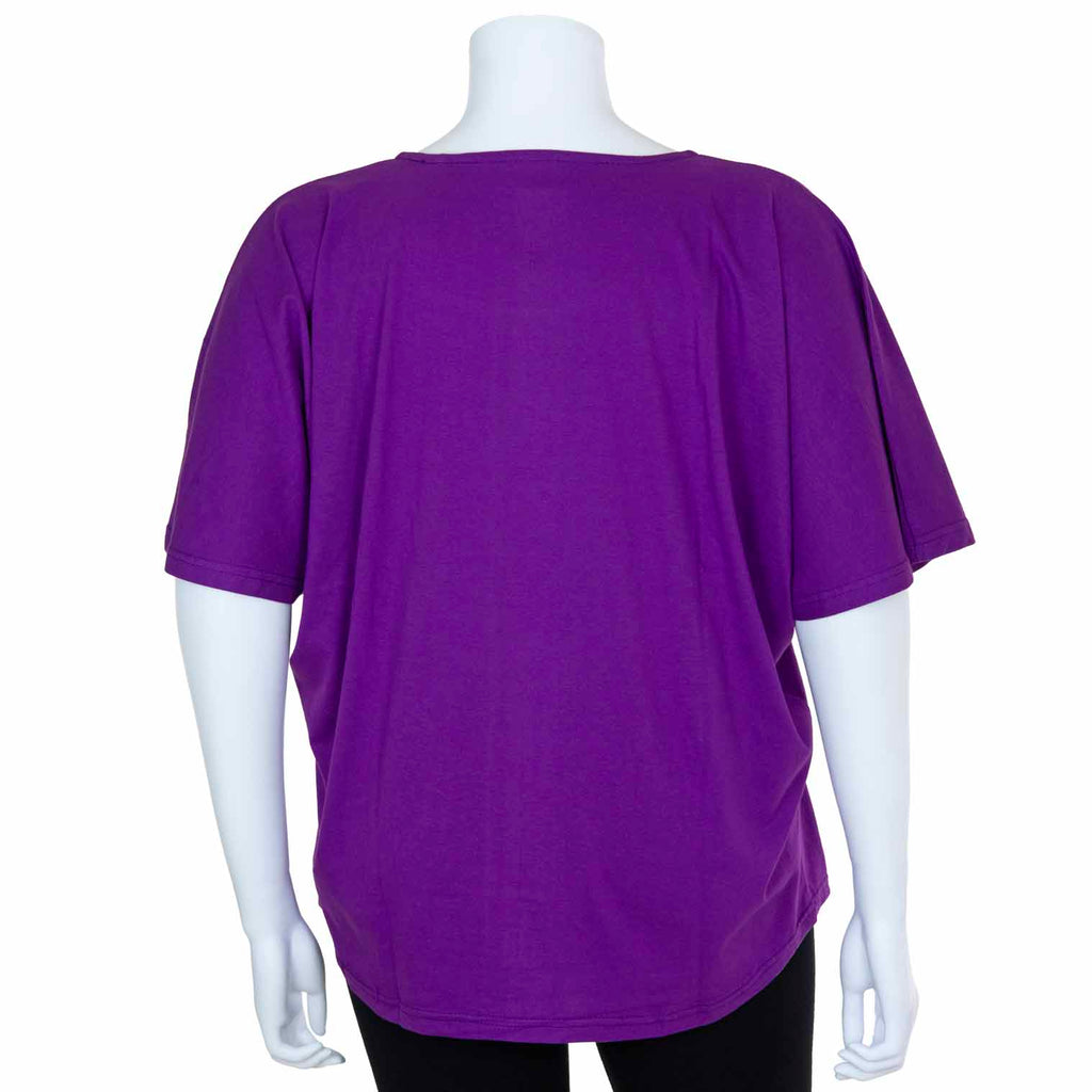 Lotus Yoga Slouch Top-Siesta Crafts