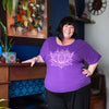Lotus Yoga Slouch Top-Siesta Crafts