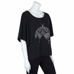 Henna Moth Slouch Top