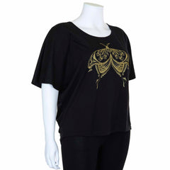 Henna Moth Slouch Top-Siesta Crafts