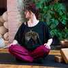 Henna Moth Slouch Top-Siesta Crafts