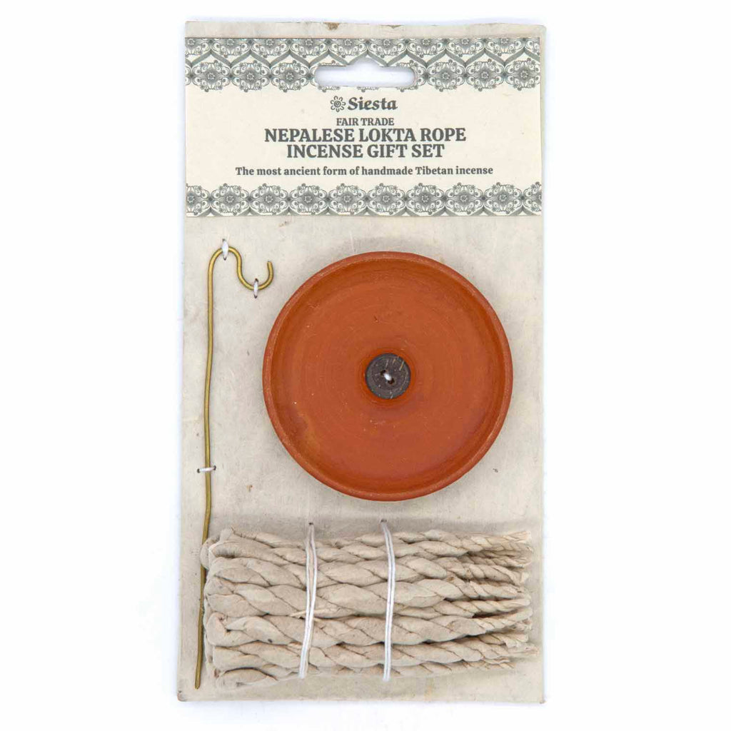 Rope Incense Gift Set-Siesta Crafts