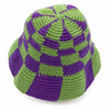 Warped Checked Crocheted Hat-Siesta Crafts