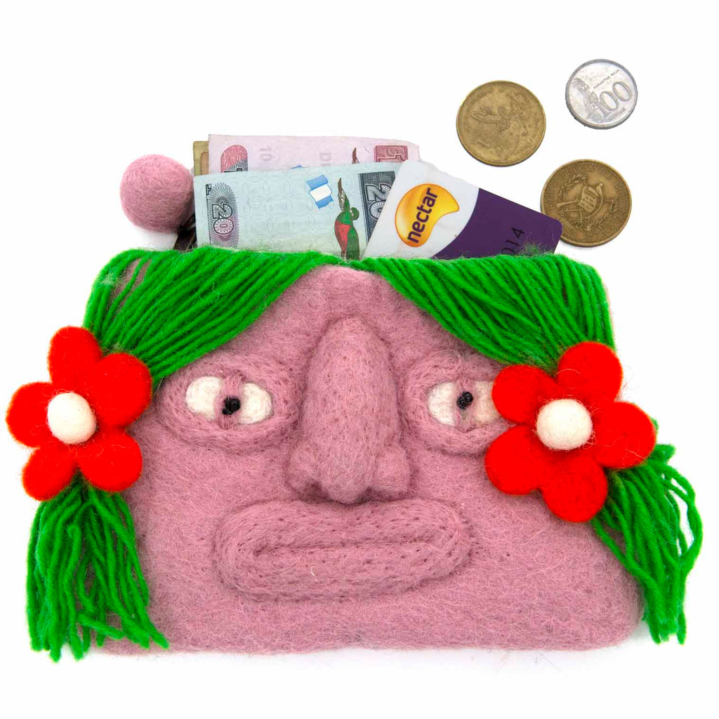 Face Felt Purse-Siesta Crafts