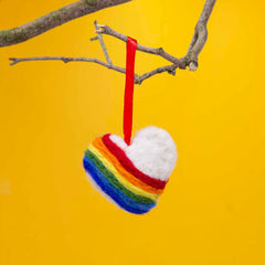 Pride Heart Felt Hanging-Siesta Crafts