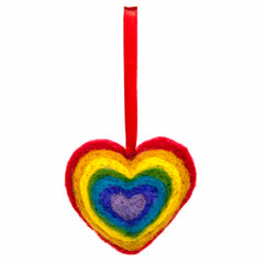 Pride Heart Felt Hanging-Siesta Crafts