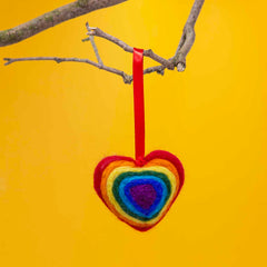 Pride Heart Felt Hanging-Siesta Crafts
