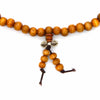 Wooden Mallah Beads on Elastic with Dorje-Siesta Crafts