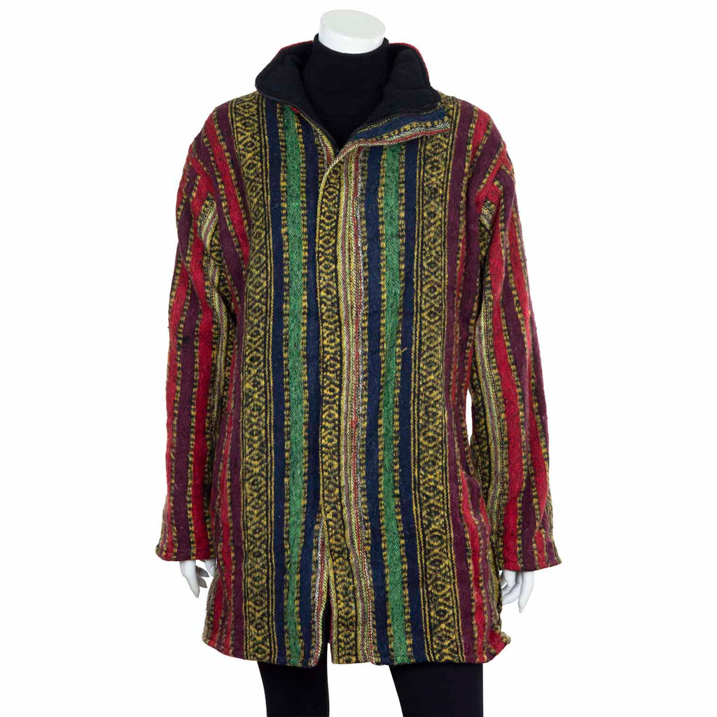 Brushed Gheri Fleece Lined Coat-Siesta Crafts