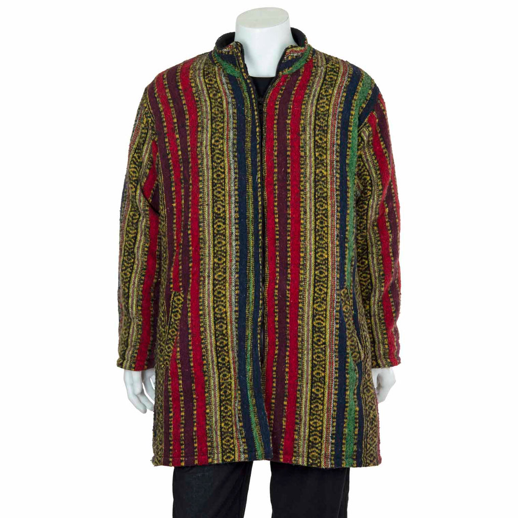 Brushed Gheri Fleece Lined Coat-Siesta Crafts