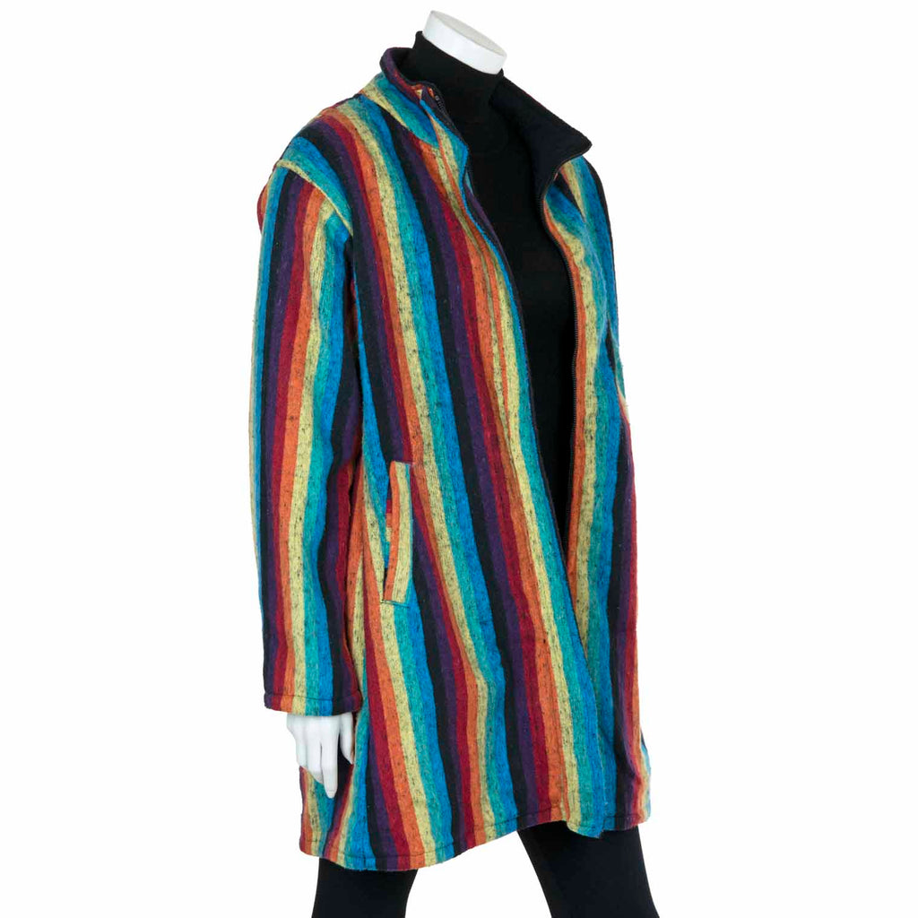 Brushed Gheri Fleece Lined Coat-Siesta Crafts