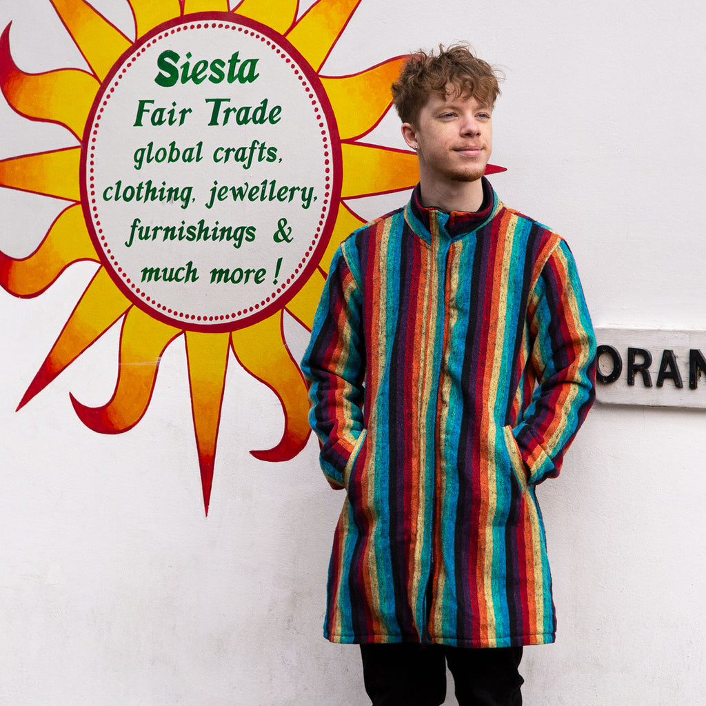 Brushed Gheri Fleece Lined Coat-Siesta Crafts