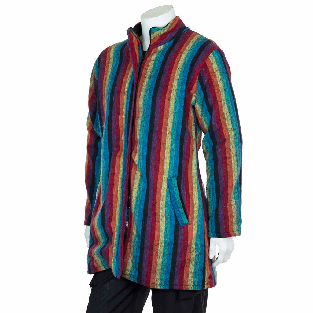 Brushed Gheri Fleece Lined Coat-Siesta Crafts