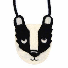 Kid's Felt Badger Bag-Siesta Crafts