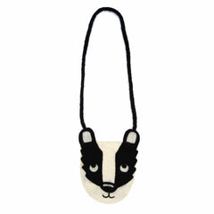 Kid's Felt Badger Bag-Siesta Crafts