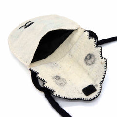 Kid's Felt Badger Bag-Siesta Crafts