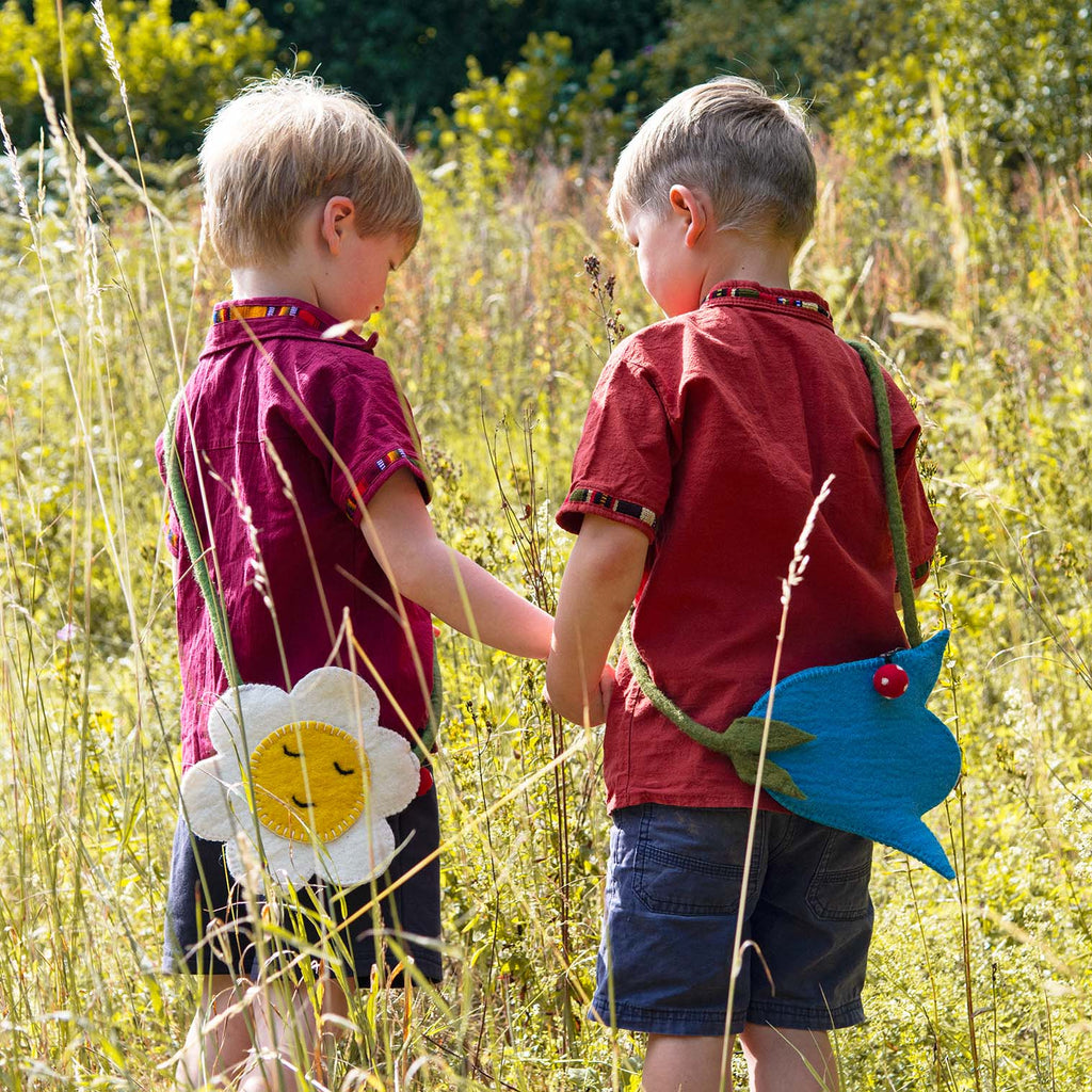 Kid's Felt Daisy Bag-Siesta Crafts