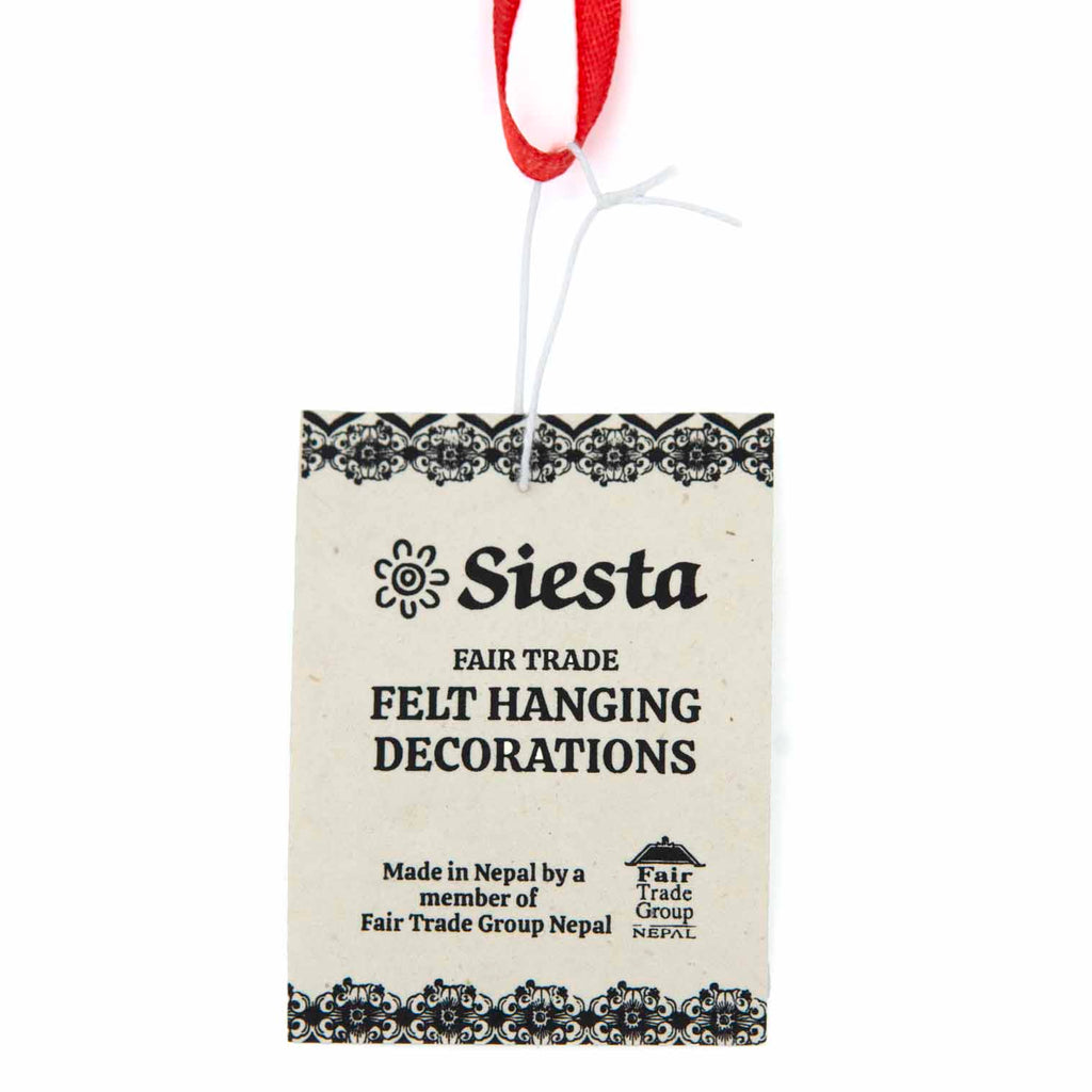 Fuzzy Flossie Fairy Felt Hanging-Siesta Crafts