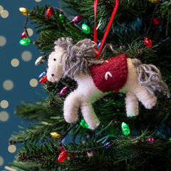 Horse Christmas Felt Hanging-Siesta Crafts