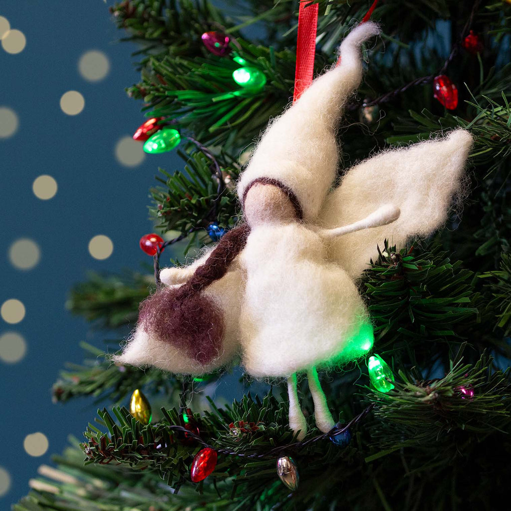 Fuzzy Flossie Fairy Felt Hanging-Siesta Crafts