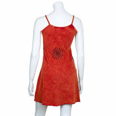 Patchwork Mini Dress-Siesta Crafts