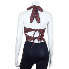 Sun And Moon Multi Tie Halter Top-Siesta Crafts
