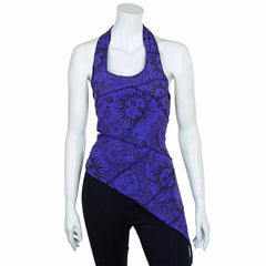 Sun And Moon Multi Tie Halter Top-Siesta Crafts