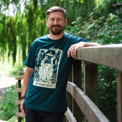 Ageing Hippie Tarot Card T-Shirt