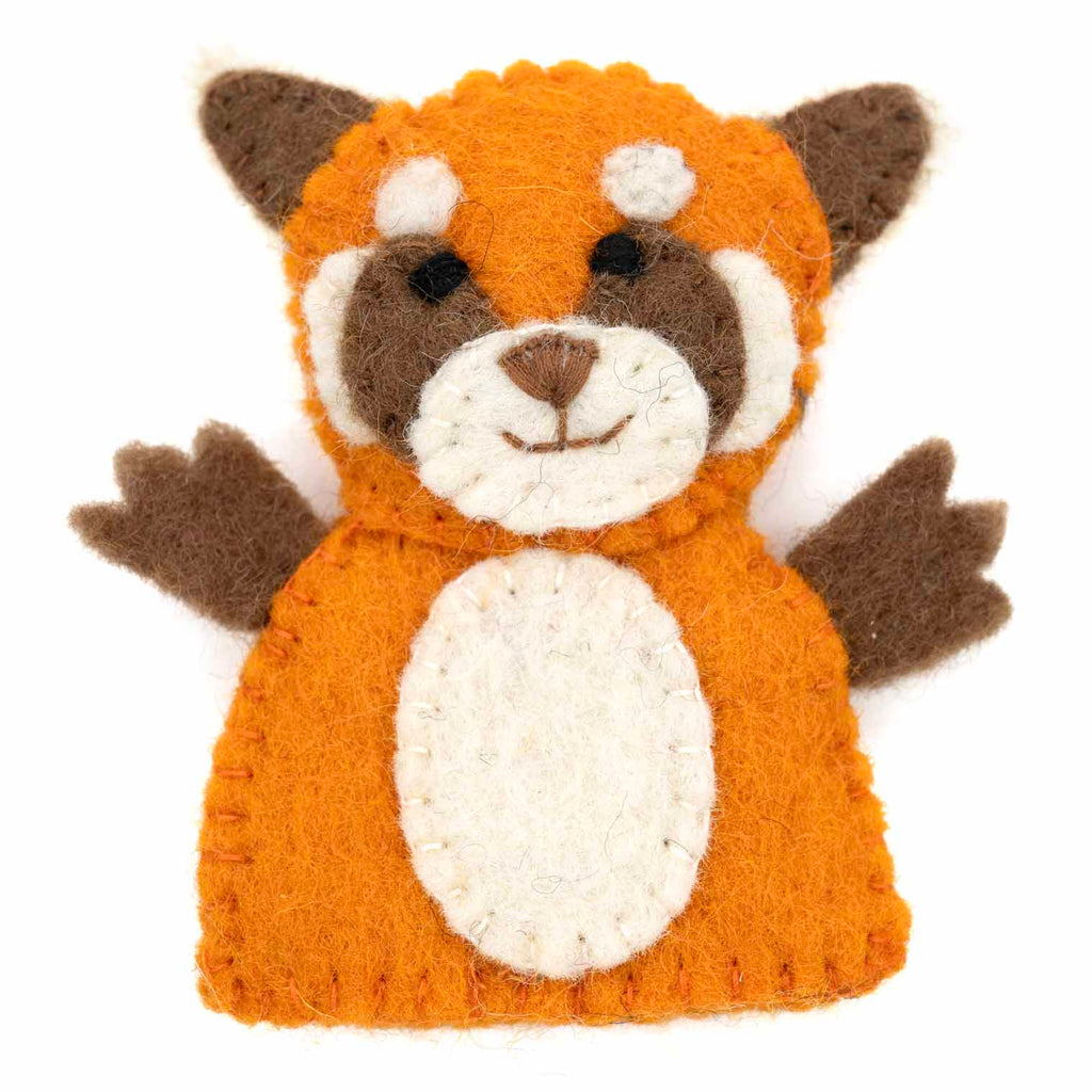 Felt Finger Puppet - Red Panda
