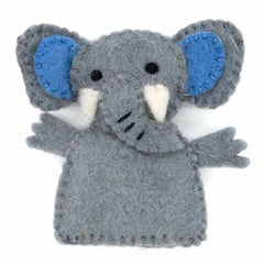 Felt Finger Puppet - Elephant