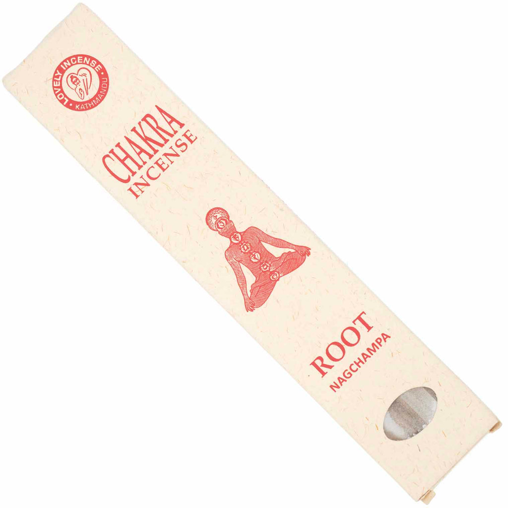 Lovely Brand Chakra Incense - Root - Nag Champa