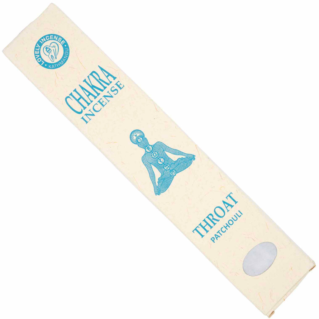 Lovely Brand Chakra Incense - Throat - Patchouli