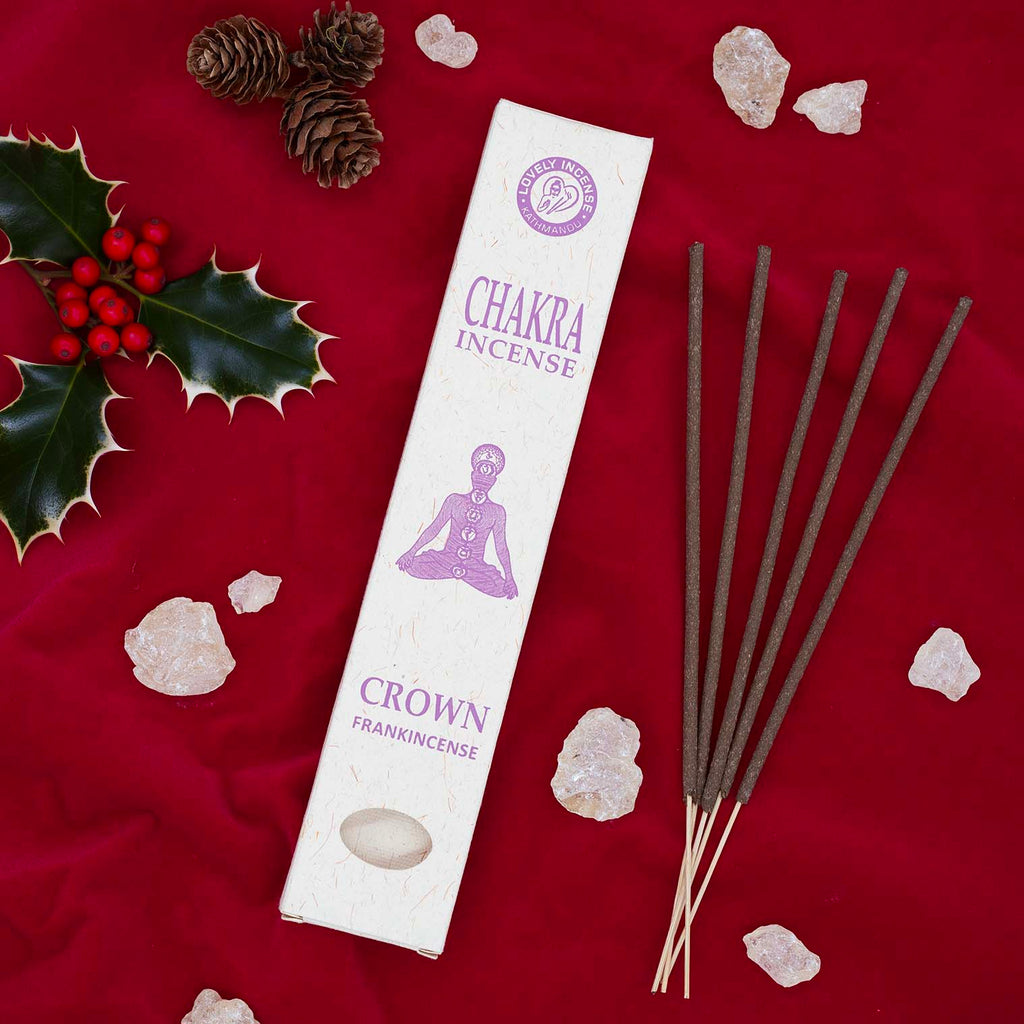 Lovely Brand Chakra Incense - Crown - Frankincense