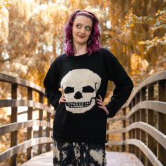 Wool Skull Jumper