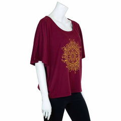 Henna Sun Slouch Top