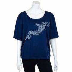 Henna Moon Slouch Top